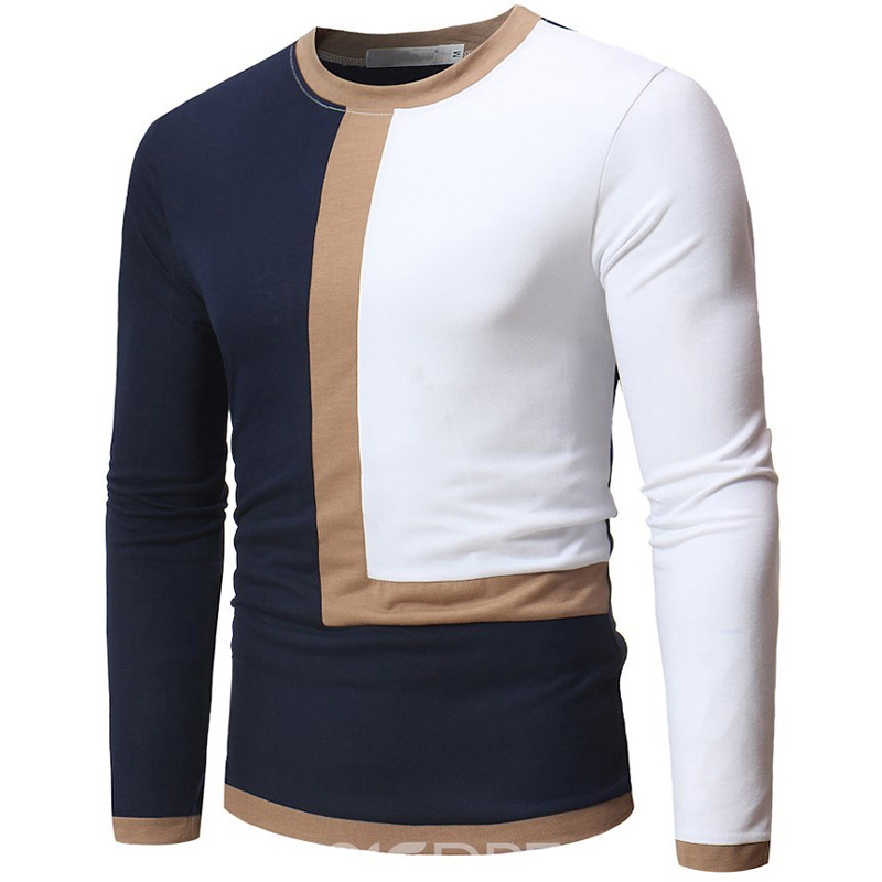 Multicolor Block Full Sleeve T-Shirt